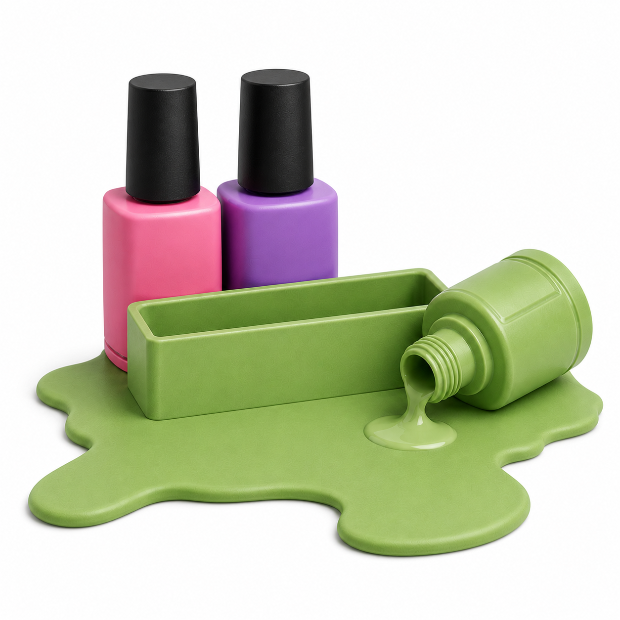 Nail Tech Business Card Holder | Salon Desk Display Organizer for Beauty Professionals