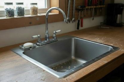 3D Printed Soap & Sponge Holder with Drain – PETG Kitchen Organizer (2 Sizes Included)